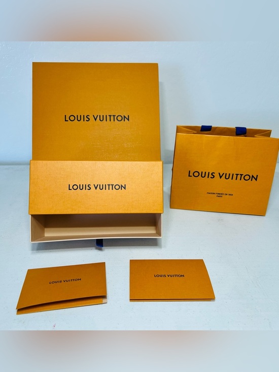 Louis Vuitton Other - Louis Vuitton Empty Gift Box & Shopping Bag Packaging Bundle